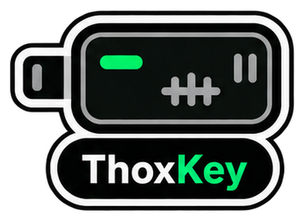 ThoxKey label sticker